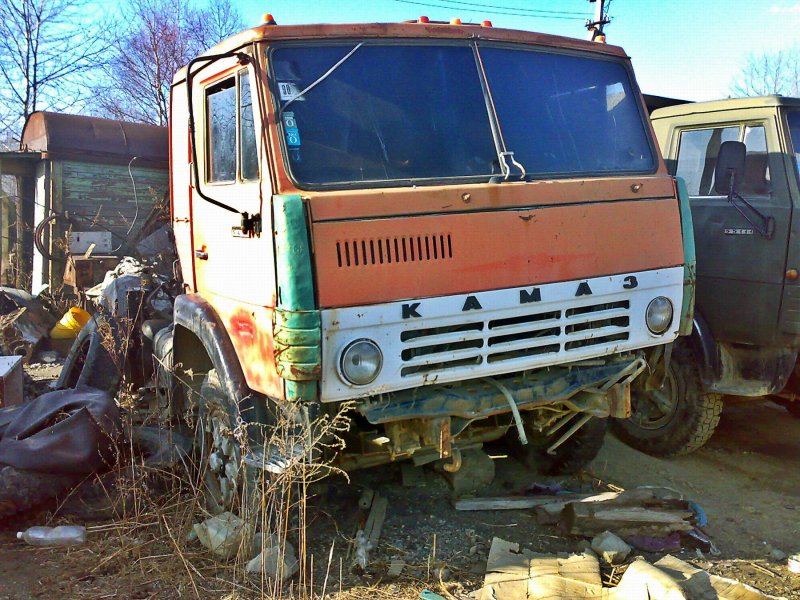 КАМАЗ 5320 заброшенный