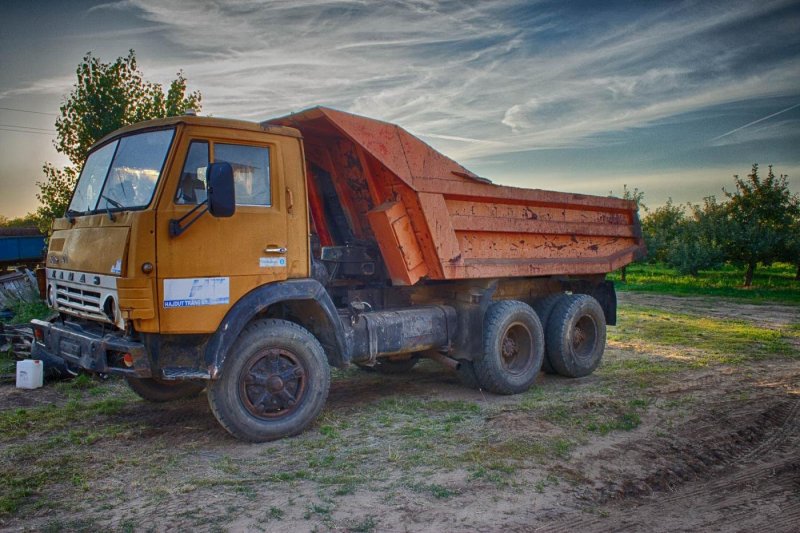 КАМАЗ 5511 самосвал СССР