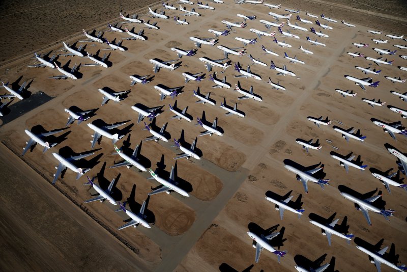 737 Макс на стоянке