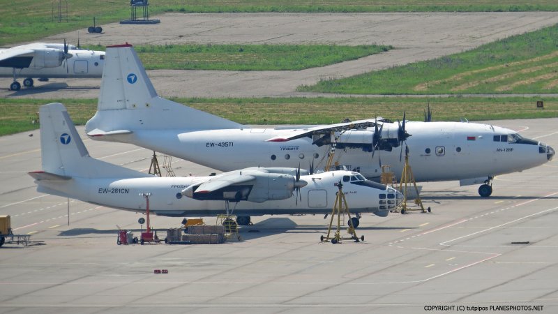АН 12 Гродно Пулково