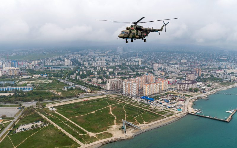 Новороссийск, Морвокзал зима