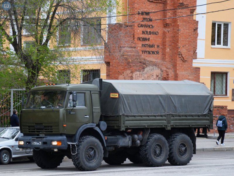 КАМАЗ 43118 бронированный