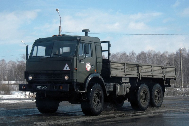 КАМАЗ 43114 военный