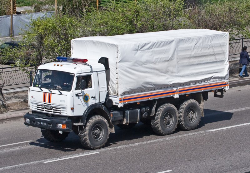 КАМАЗ 43118 тентовый военный