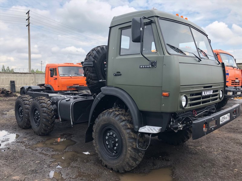 КАМАЗ 6х6 армейский