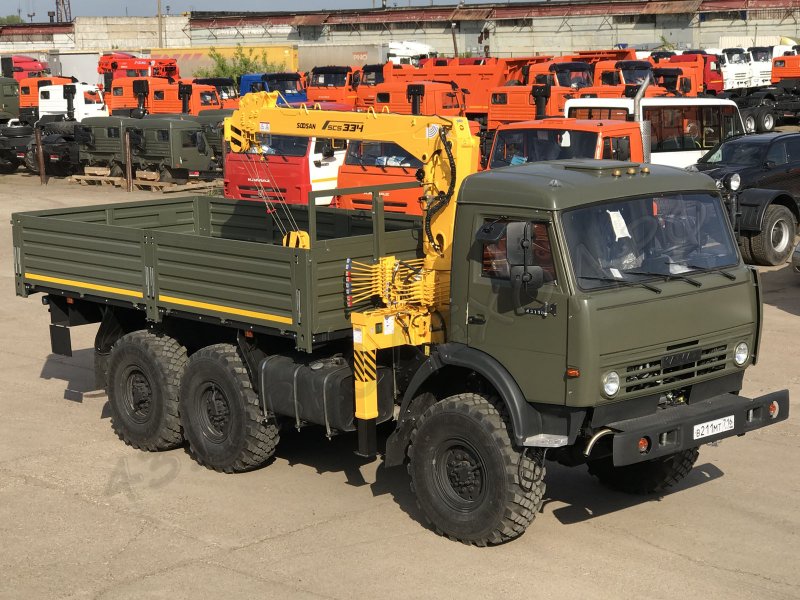 КАМАЗ 43118 6х6 бортовой
