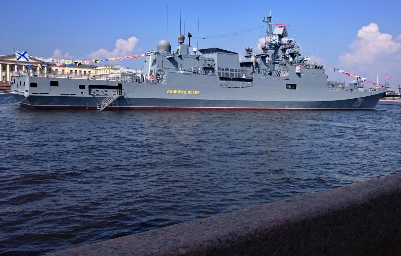 Фрегат Черноморского флота "Адмирал Эссен"