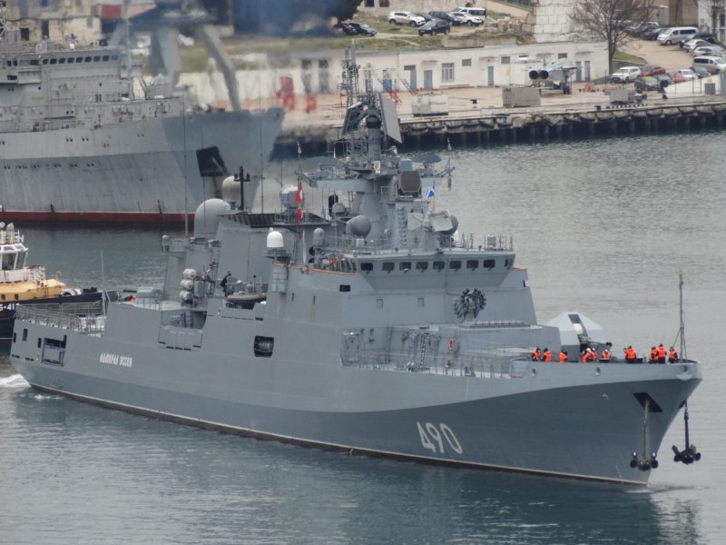 Фрегат Черноморского флота "Адмирал Эссен"