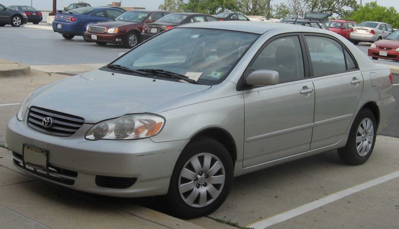 Toyota Corolla 120 кузов