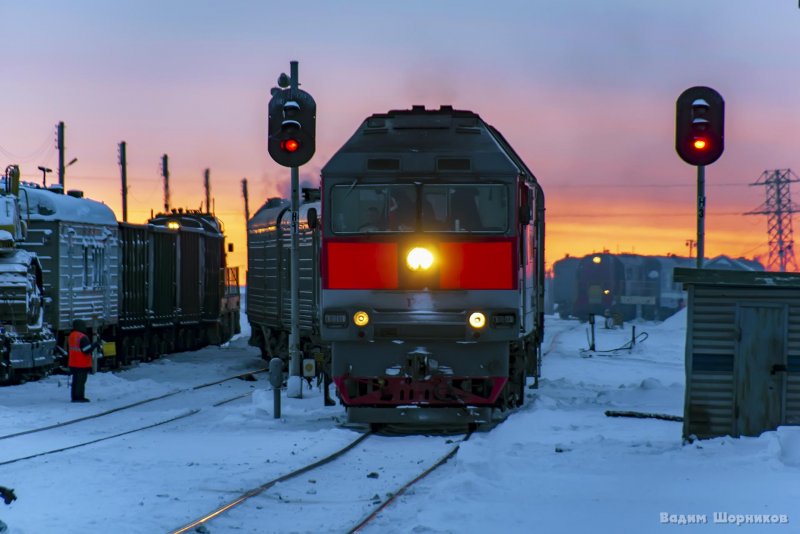 Поезд полярная стрела фото