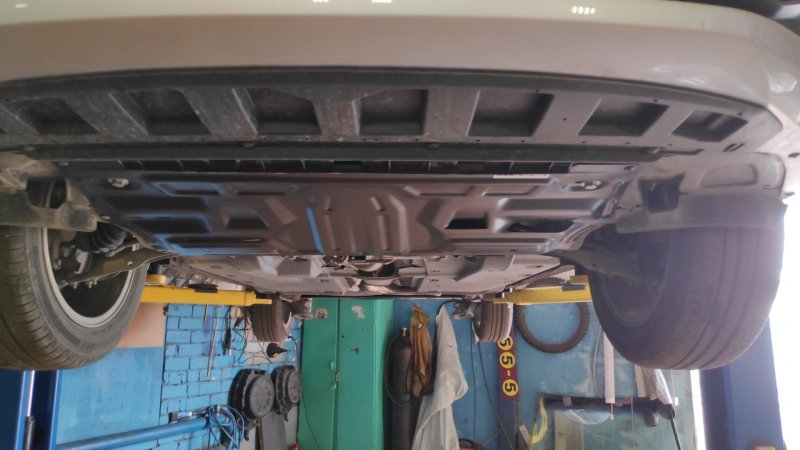 Защита картера Skoda Rapid