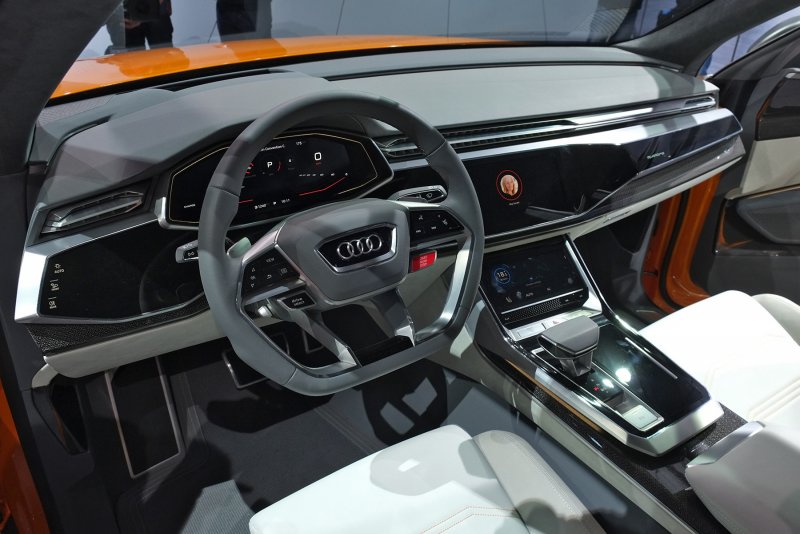 Салон Audi q8 салон