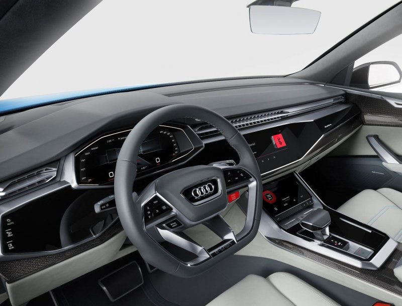 Audi q8 салон