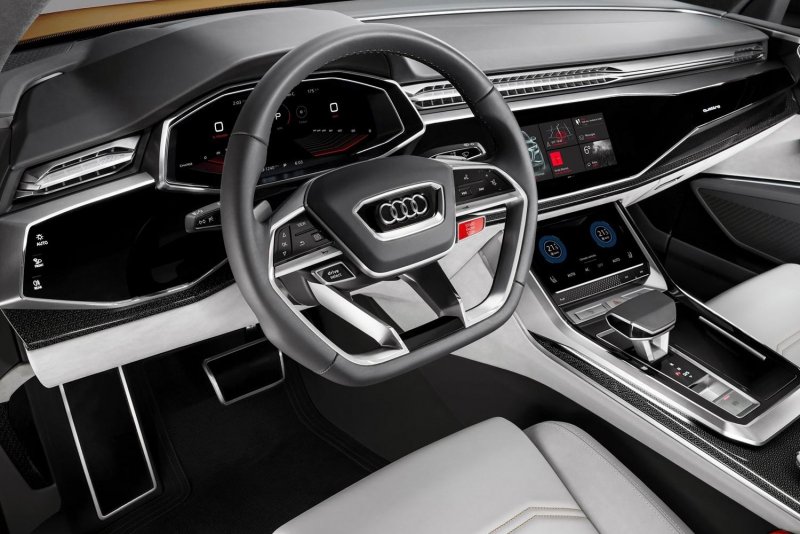 Audi q8 салон