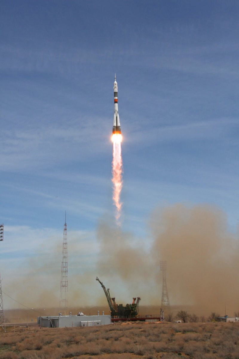 Запуск РН Союз ФГ С ТПК Союз МС 05