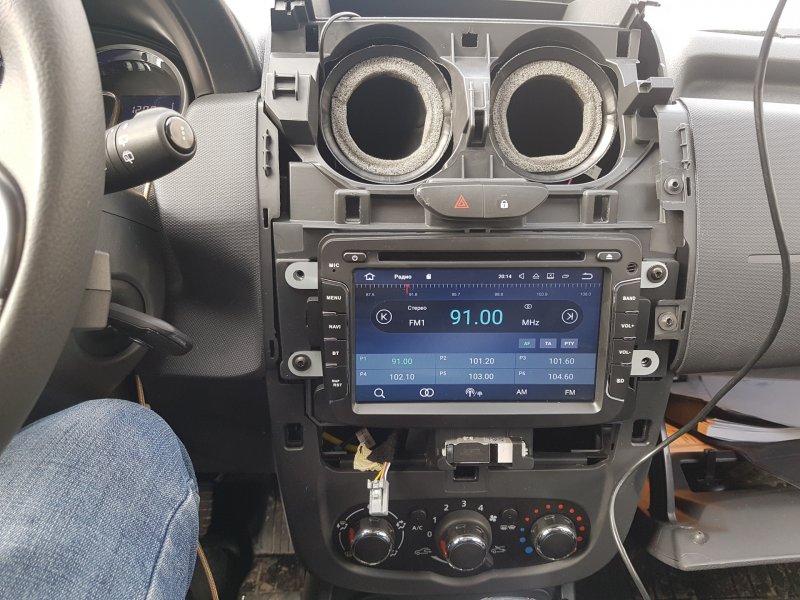 Адаптер кнопок руля Renault Duster