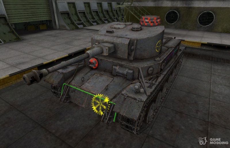 Зона пробития для World of Tanks т95fv4201
