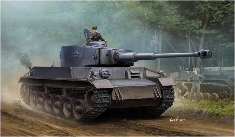 83891 Hobby Boss немецкий танк vk.3001 p 1/35