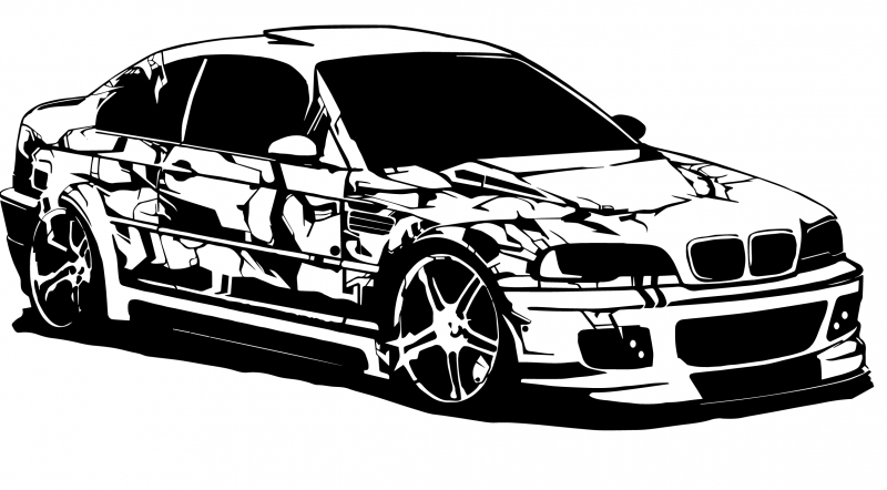 BMW e46 vector
