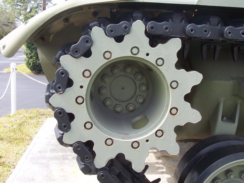 Колесо танка м103