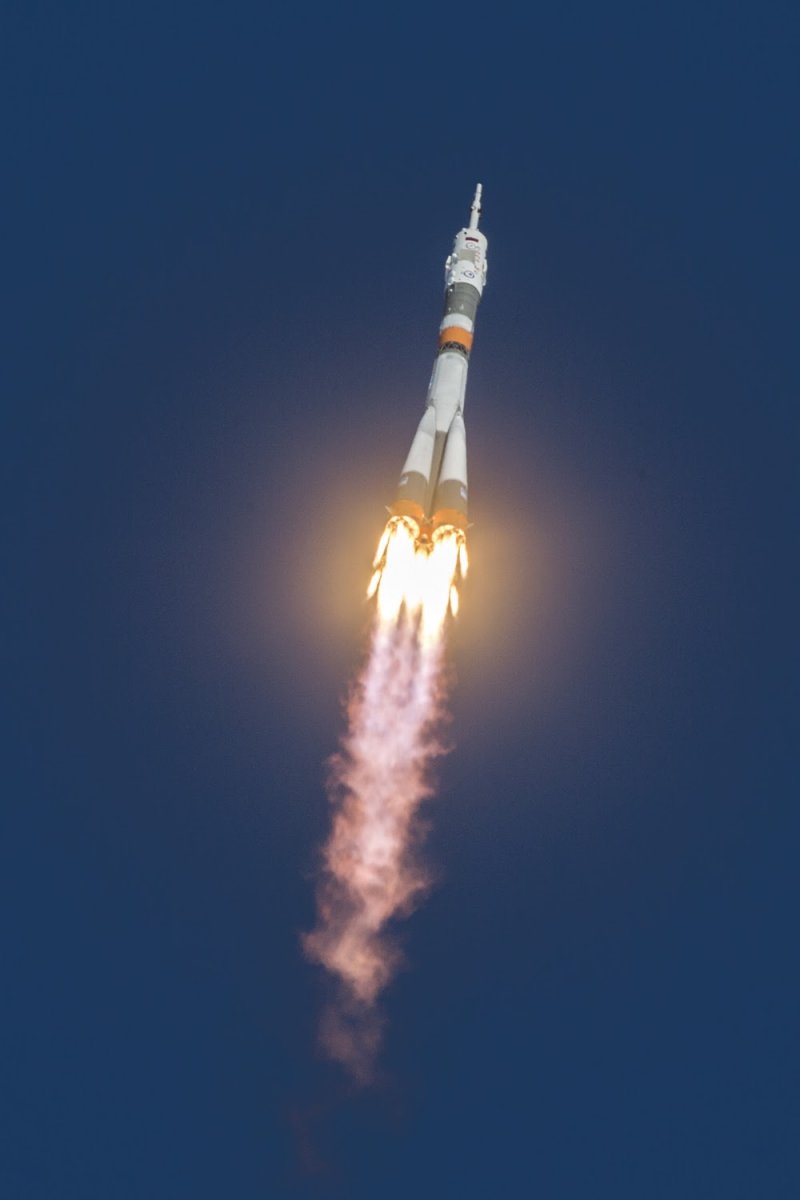 Байконур космодром взлет ракеты