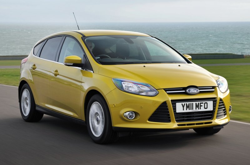 Форд фокус 2 желтый