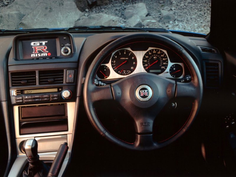 Nissan Skyline GTR 34 салон
