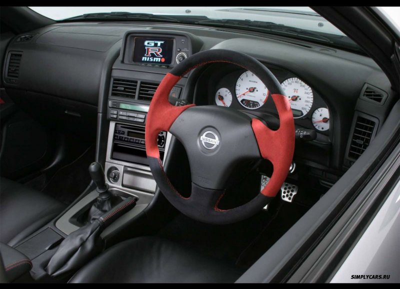 Nissan Skyline GTR r34 салон