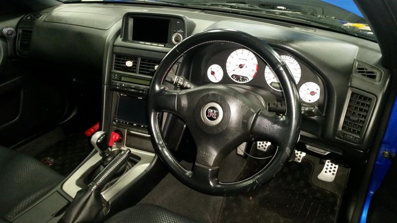 Nissan Skyline r34 салон