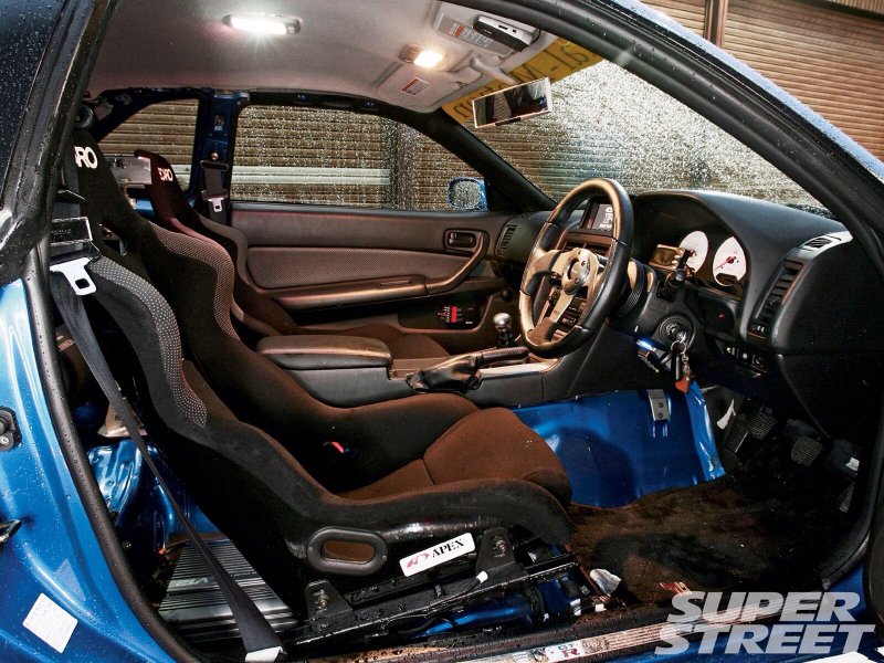 Nissan Skyline r34 GTR Interior