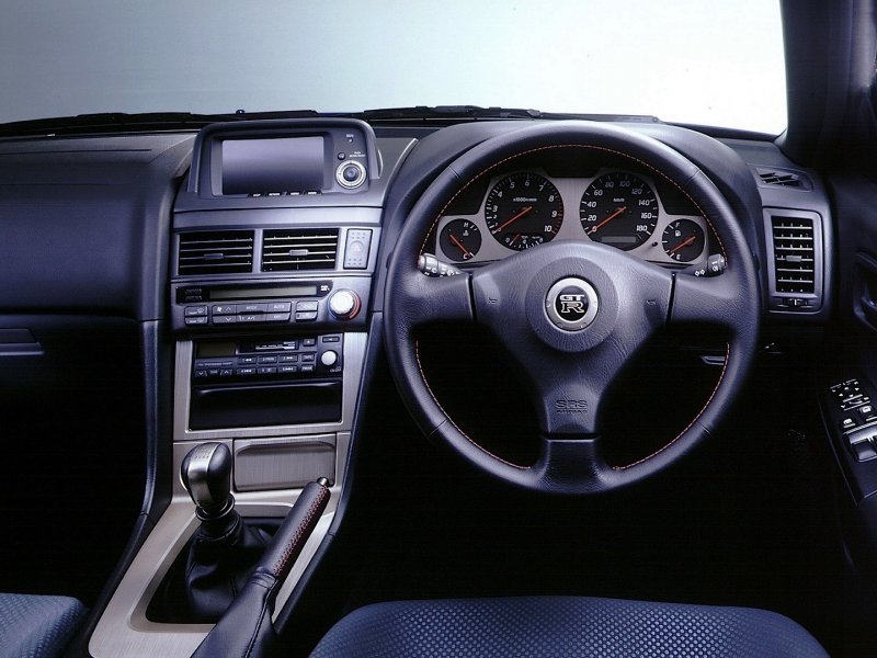 Nissan Skyline GTR r34 салон