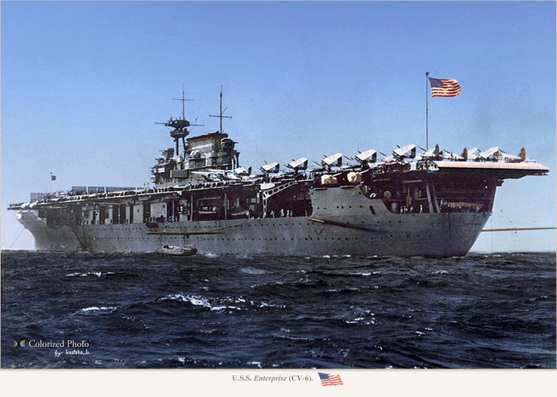 Авианосец "Энтерпрайз" USS Enterprise (CV-6)