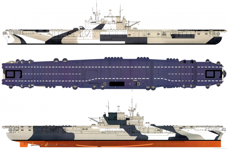 Авианосец "Энтерпрайз" USS Enterprise (CV-6)