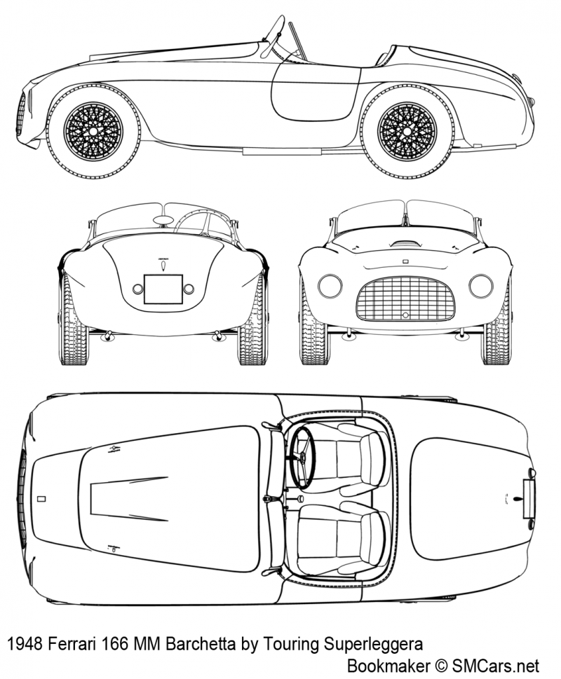 BMW 507 Blueprint