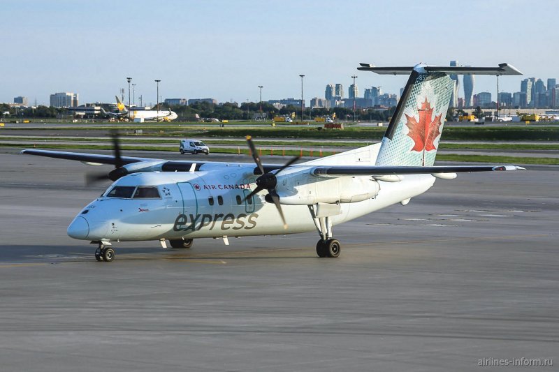 Фото самолёта Бомбардье dhc8q400