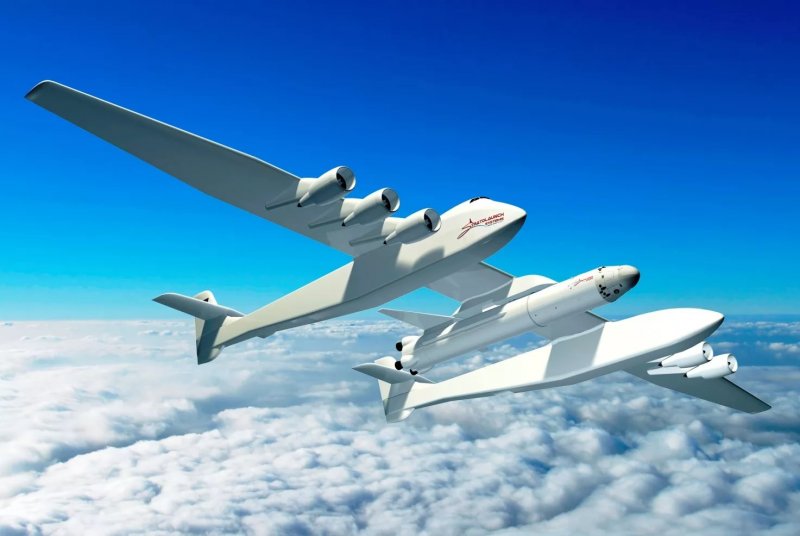 Двухфюзеляжный самолет Stratolaunch model 351