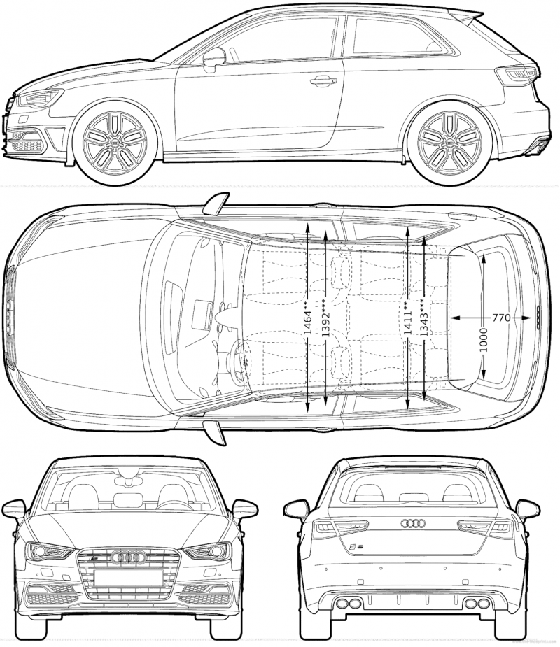 Mazda 3 2013 Blueprint