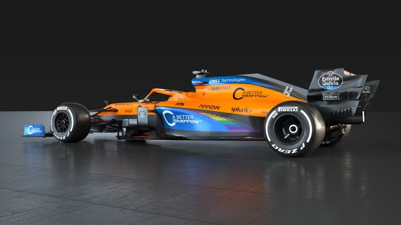 Болид MCLAREN f1 2020