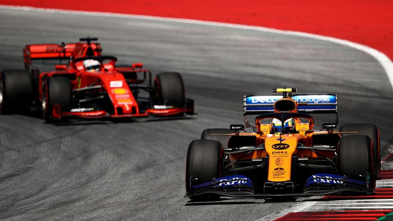 F1 Ландо Норрис 2020 Silverstone