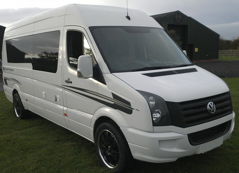 Volkswagen Crafter серебристый