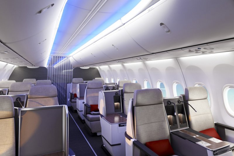 Boeing 737 Max салон