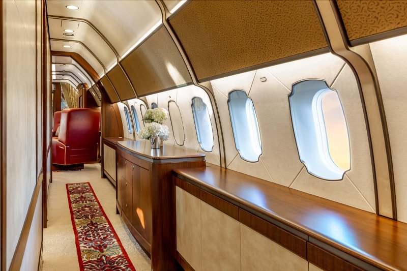 Boeing Business Jet (BBJ) салон