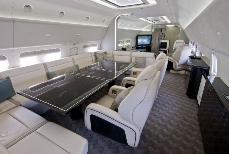 Boeing Business Jet (BBJ) салон