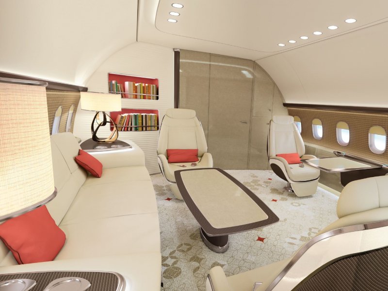 Боинг бизнес Джет 737 салон