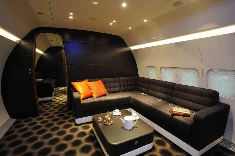 Boeing Business Jet (BBJ) салон