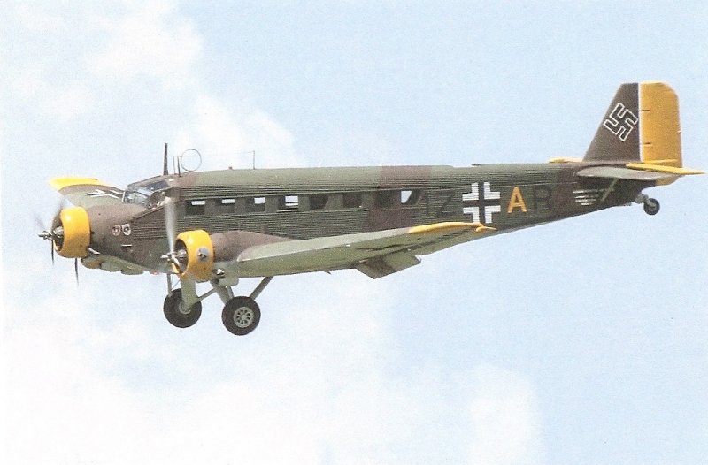 Юнкерс ju52 самолет