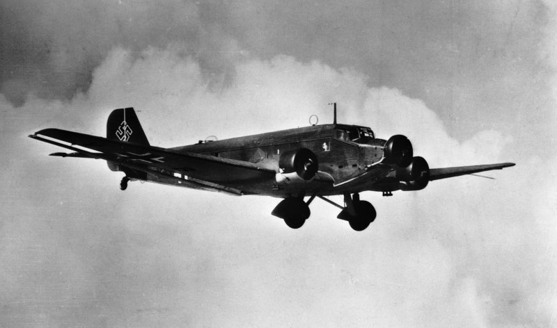 Немецкий транспортный самолет Junkers ju-52