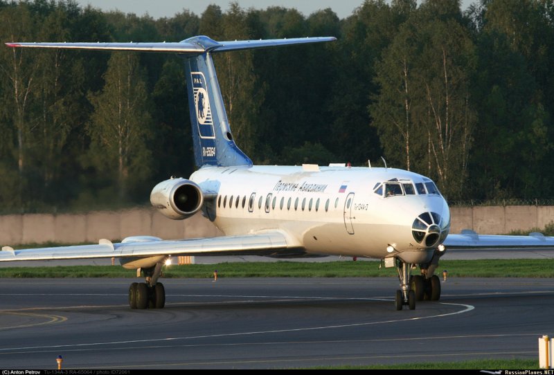 Ту 134 Пермские авиалинии