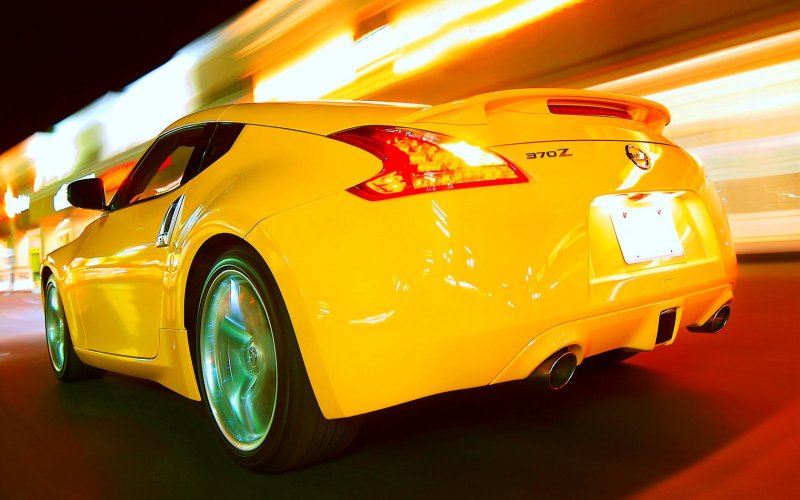 Nissan 370z неон
