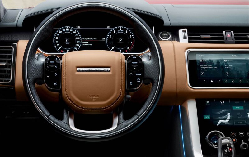 Руль range Rover 3